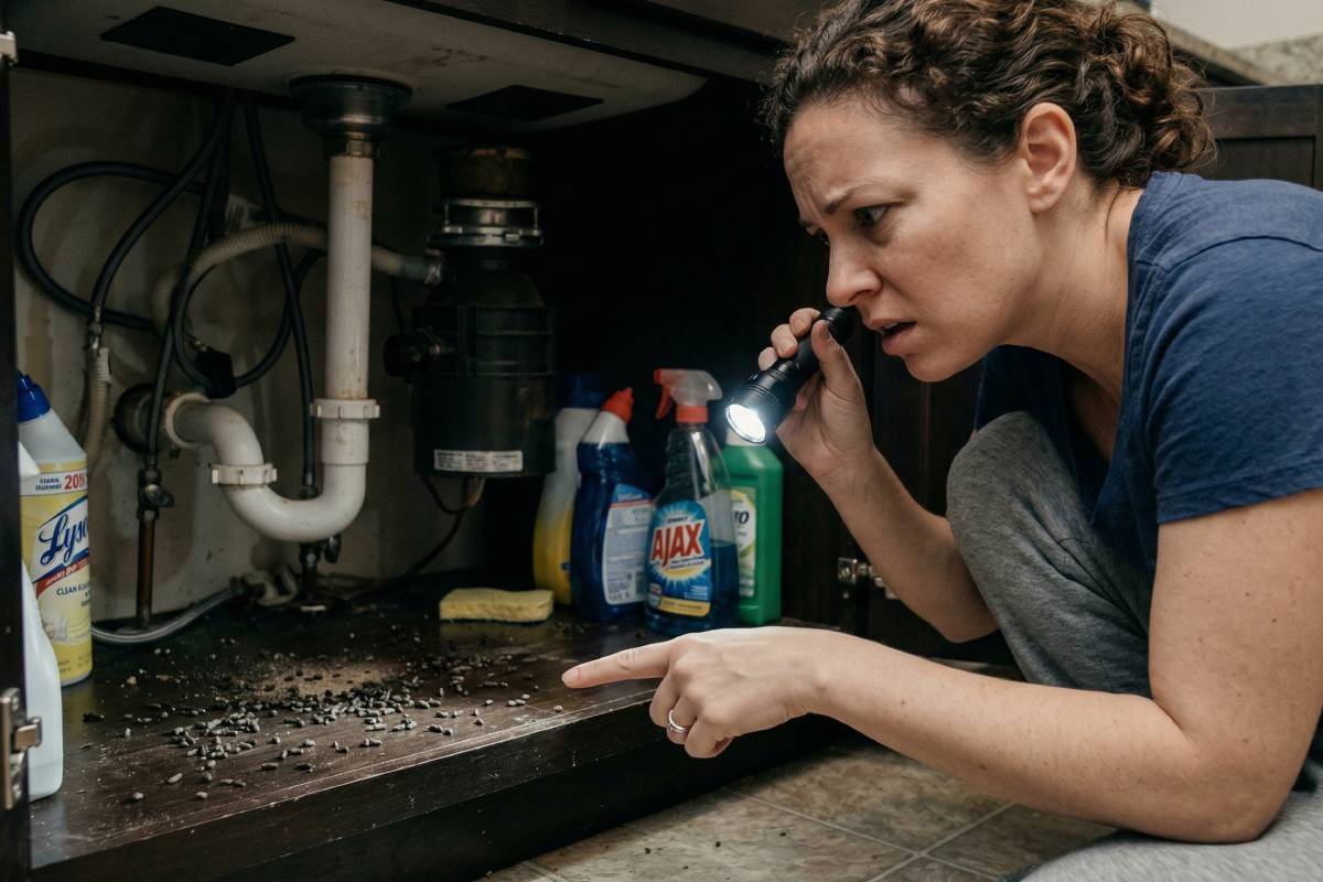 signs of pest infestation in kitchen